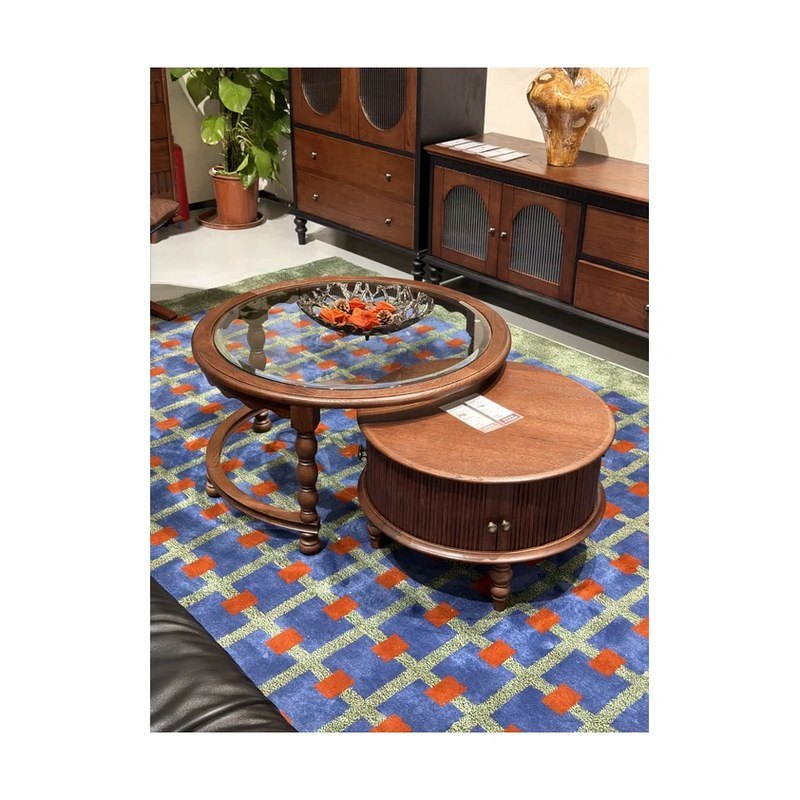 Round Nesting Coffee Table Set wholesale sourcing product photo
