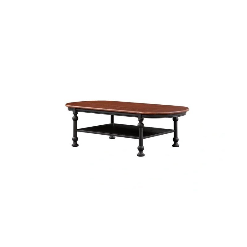 Oval Red Oak Coffee Table wholesale sourcing product photo