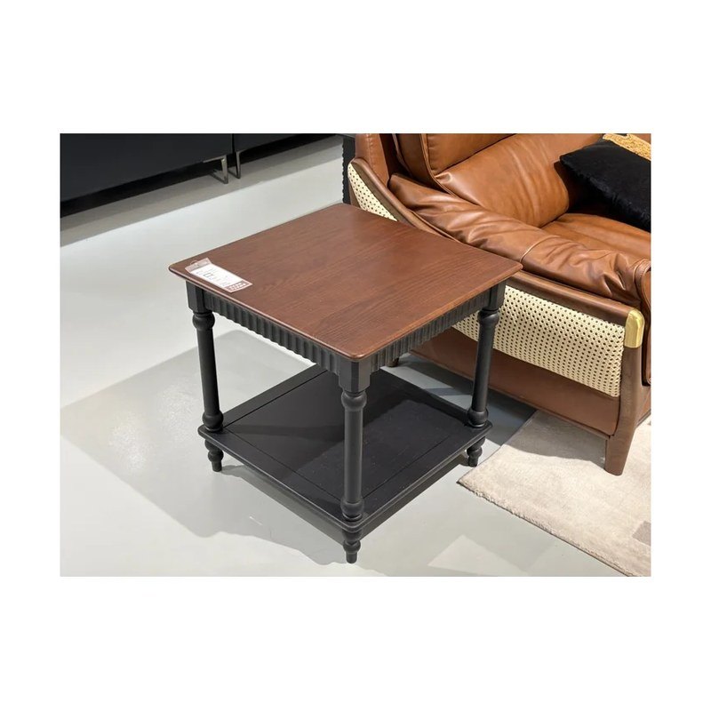 Square Red Oak Side Table wholesale sourcing product photo