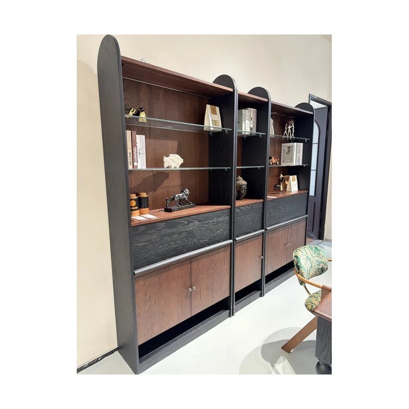 Modular Red Oak Bookcase wholesale sourcing product photo