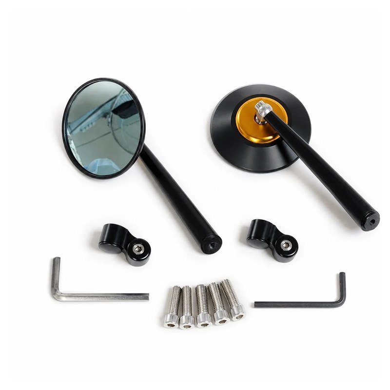 CNC Bar-End Mirror Set wholesale sourcing product photo