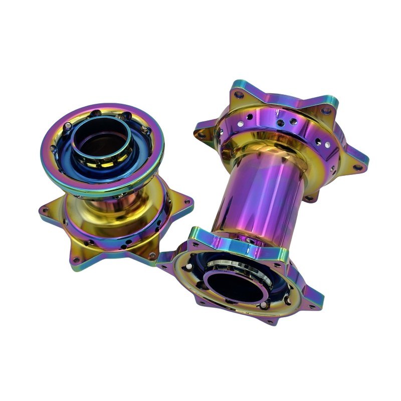 Anodized Motorcycle Wheel Hub Set wholesale sourcing product photo