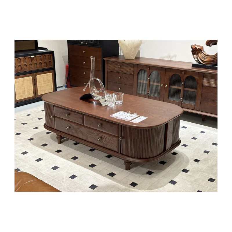 SYMEB red oak coffee table sample