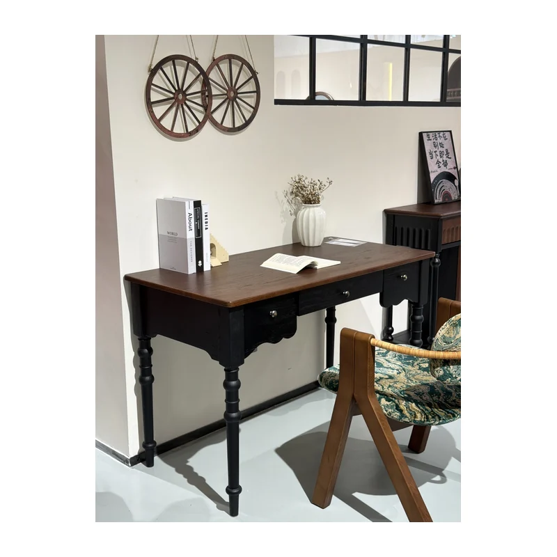 SYMEB red oak study desk sample