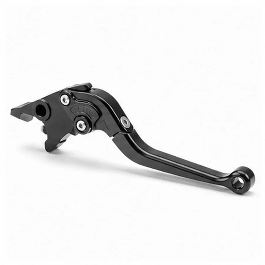 CNC brake lever white background sample